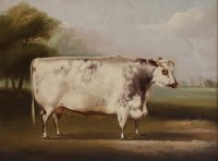 Lot 469 - William Henry Davis (1783-1865)
A SHORTHORN OX IN A PARK