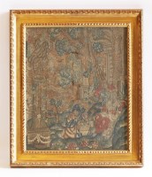 Lot 472 - A tapestry fragment