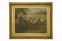 Lot 316A - D Long (Early 20th Century School)
THE SHEPHERDESS
Signed l.r.