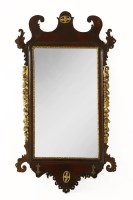 Lot 422A - A Chippendale style mirror