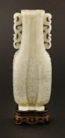 Lot 1183 - A Chinese jade vase