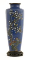 Lot 1391 - A Japanese cloisonné vase