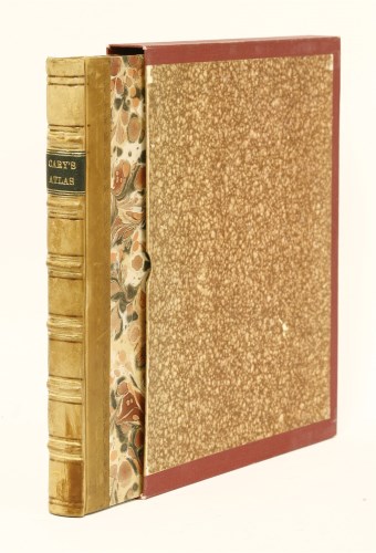 Lot 255 - Cary's New and Correct English Atlas: Being a new set of County Maps from actual surveys. Exhibiting all the Direct & Principal Cross Roads