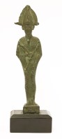 Lot 284 - An Osiris bronze
