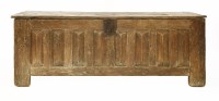 Lot 557 - A French oak chest