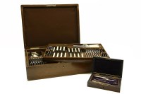 Lot 250 - A canteen of cutlery by Walker and Hall