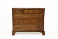 Lot 372 - A George III mahogany chest