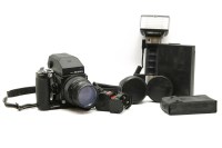 Lot 225A - A Zenza Bronica camera and accessories