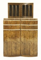 Lot 402 - An Art Deco mahogany cabinet
