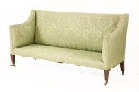 Lot 410 - An early 20th century George III style straight backed settee