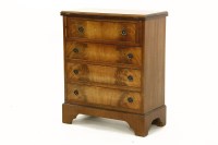 Lot 436 - A small mahogany bachelors chest