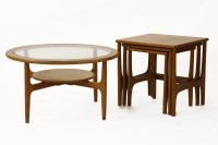 Lot 382 - A G Plan circular coffee table