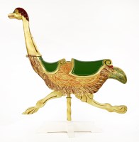 Lot 344 - A Frederick Savage of Kings Lynn fairground/carousel ostrich