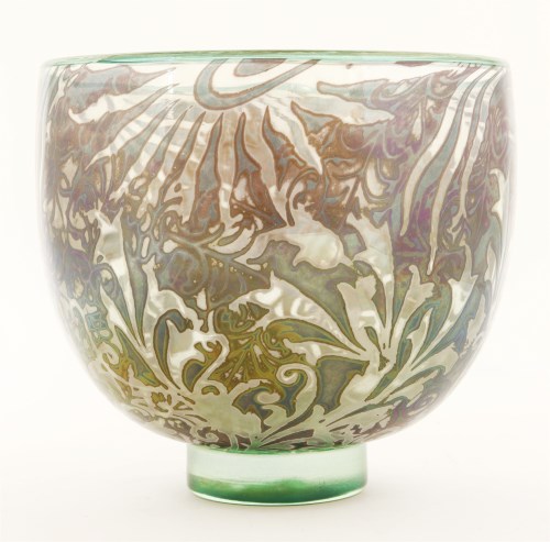 Lot 339 - A glass bowl