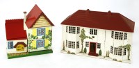 Lot 449 - Two mid 20th century model houses with furniture and fittings