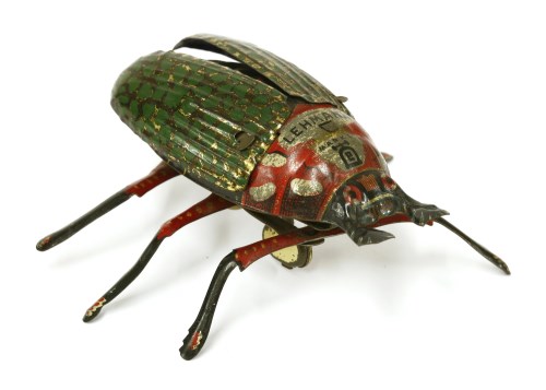 Lot 128 - A Lehmann tin plate and clockwork beetle