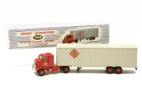 Lot 124 - A Dinky Supertoys tractor trailer McLean