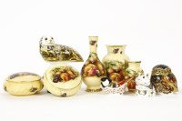 Lot 88 - Four Royal Crown Derby paperweights