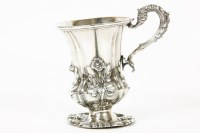 Lot 120 - A Victorian silver christening mug