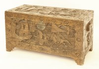 Lot 570 - A Chinese camphorwood trunk