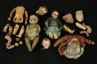 Lot 247 - Two bisque head Armand Marseille dolls