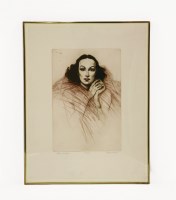 Lot 534 - Frank Martin
DELORES DEL RIO
aquatint