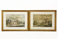Lot 480 - John Hamilton Glass SSA (SCOTTISH 1890 - 1925) 
Two watercolour landscape scenes