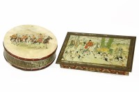 Lot 189 - A Huntley & Palmers biscuit tin