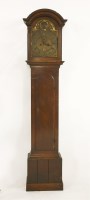 Lot 577A - A George III oak eight-day longcase clock