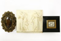 Lot 396 - A 17th century style carved panel