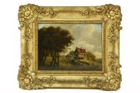 Lot 536 - A 19th century Continental School
A MILLHOUSE
oil on panel
unsigned
22cm x 29cm