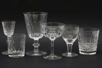 Lot 407 - A large collection of 19th century and later drinking glasses