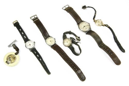 Lot 60 - A collection of wristwatches