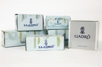 Lot 245 - Six Lladro figures