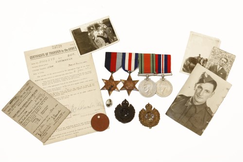 Lot 91 - A group of WWII medals