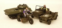 Lot 350 - A quantity of toys including Action Man equipment