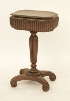 Lot 577 - A Regency mahogany teapoy