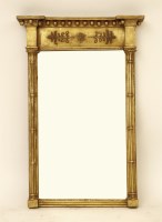 Lot 565 - A large Georgian style rectangular wall mirror