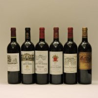 Lot 399 - Assorted 2003 Red Bordeaux to include one bottle each: Château Léoville Barton