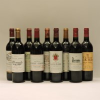 Lot 400 - Assorted 1996 Red Bordeaux to include one bottle each: Château Pichon-Longueville Baron