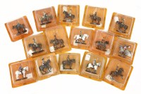Lot 459A - A collection of boxed Del Prado Cavalry men through the ages