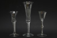 Lot 208 - A large 18th century style wine glass