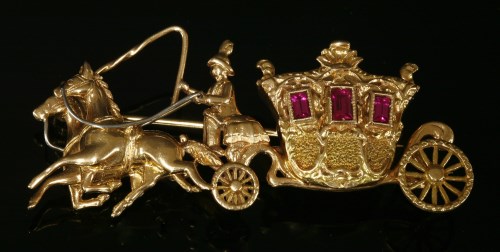 Lot 244 - An Italian two colour gold