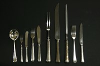 Lot 89 - A part canteen of cutlery