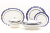 Lot 239 - A large quantity of Booths Victorian dinner service