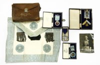 Lot 104 - A quantity of Masonic items