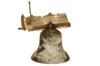 Lot 380 - A cast bell