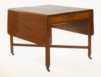Lot 504 - A mahogany Pembroke table