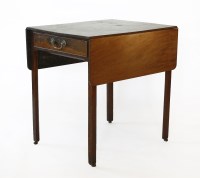 Lot 513 - A George III mahogany Pembroke table