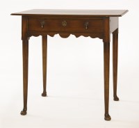 Lot 520 - An 18th century-style oak side table